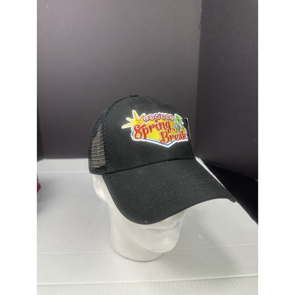 PBR Cowboy Spring Break Las Vegas Hat Mesh Adjustable Strapback NWT